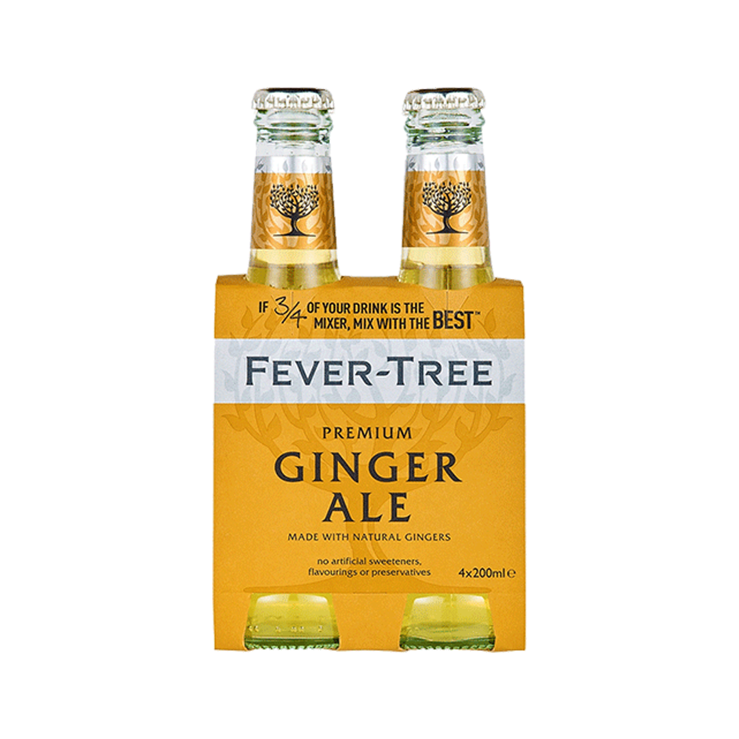 Fever-Tree Ginger Ale (4 pack)