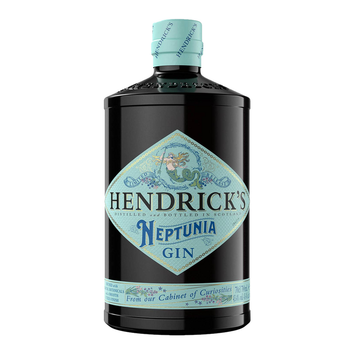 Hendrick's Neptunia Gin (Free 2x Schweppes Tonic)