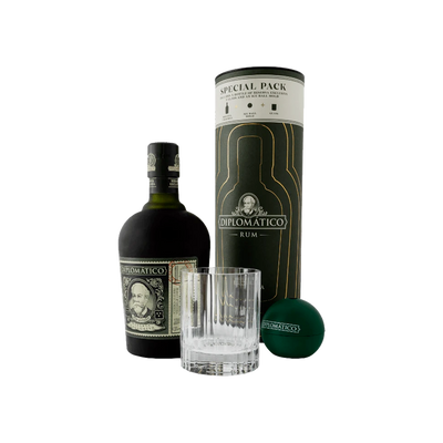 Diplomatico Reserva Exclusiva Old Canister Gift Set with Ice Mould