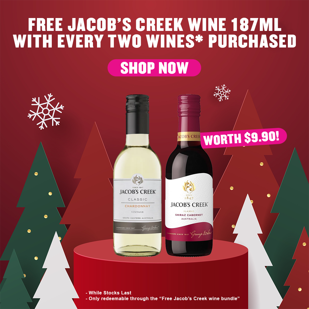 Free Jacob's Creek (187ml) Wine Bundle