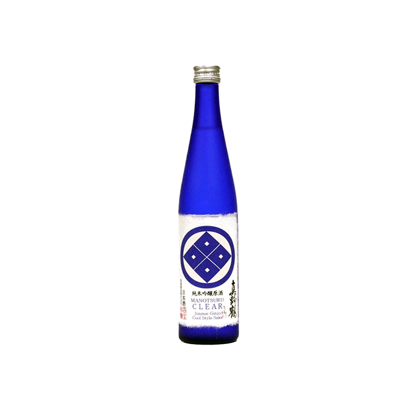 Obata Manotsuru Junmai Ginjo Sake "Clear"