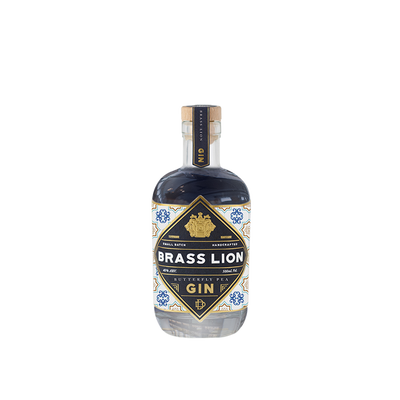Brass Lion Butterfly Pea Gin, Singapore