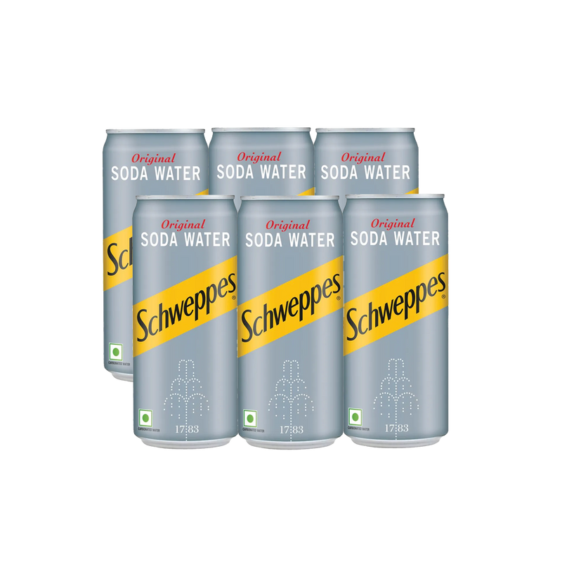 Schweppes Soda Water (6 Pack)